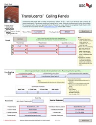 Translucents Ceiling Panels Check Sheet_3-31-14